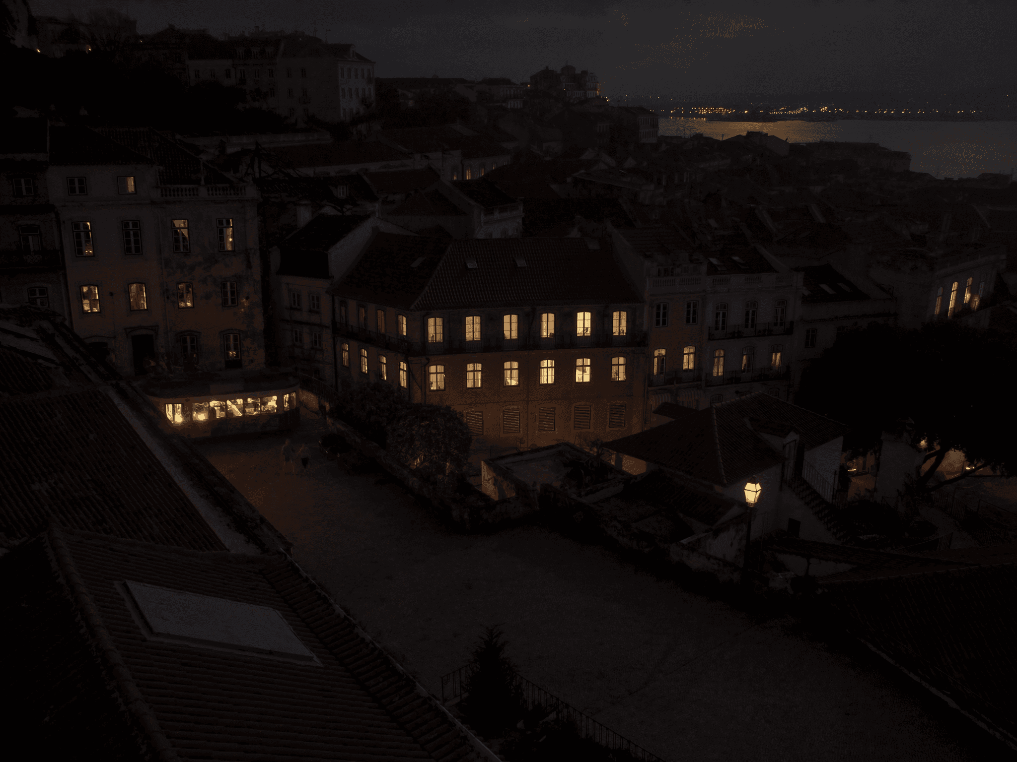 Lisbon at night